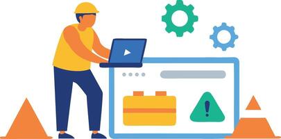 Our Website Is Under Construction and Will Be Live Soon vector