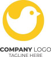 Stylish Flat Bird Logo Design Featuring Pigeon and Duck for Modern Branding, Professional Identity, and Creative Marketing Solutions vector