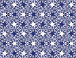 Ornamental Floral Pattern with Seamless Monochrome Motifs for Textile Design, Vintage Ethnic Fabric, Digital Print, and Traditional Geometric Styles vector