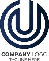 Creative Logo Design for Brand Identity and Business Branding with Premium Typography and Abstract Style for Technology and Corporate Networks vector