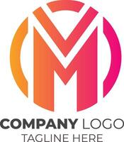 Abstract Letter M Logo Design for Business Branding, Corporate Identity, and Modern Marketing Solutions vector