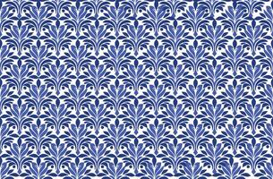 Floral Repeat Pattern with Ornamental and Geometric Motifs for Textile Design, Seamless Digital Print, Fabric Texture, Vintage Ethnic Style, and Traditional Fashion vector