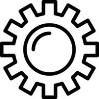Setting Line Icon vector