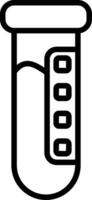 Analysis Line Icon vector