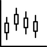 Plot Line Icon vector