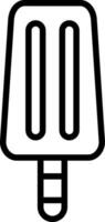 Ice Cream Line Icon vector