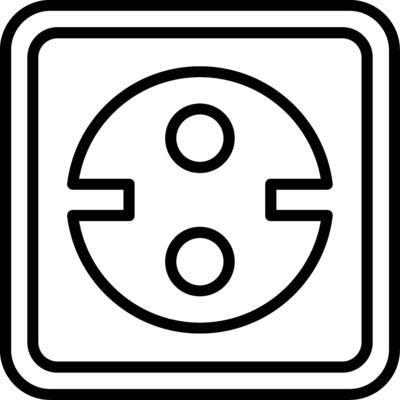 Socket Line Icon