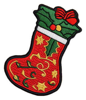 festivo vistoso Navidad media, cortar fuera - valores . png