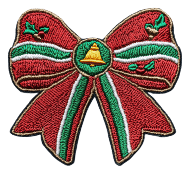 festivo cinta con campana y hojas, cortar fuera - valores . png