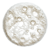 Bubbles forming a unique pattern in clear liquid, cut out - stock . png