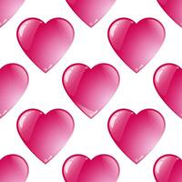 Hearts seamless pattern background for continuous replicate. vector