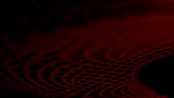 Dynamic Black and Red Mesh Abstract Animation video