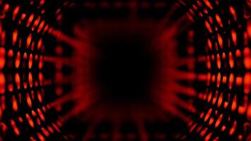 Red and black background with a black hole in the center video