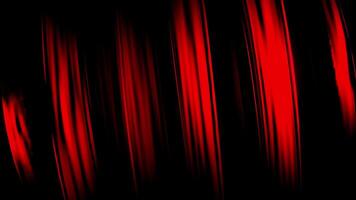 A red and black background with a red stripe video