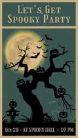 Halloween  Invitation Instagram Story Template
