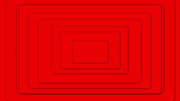 A red square on a white background video