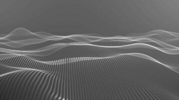 Abstract background with waves and lines video