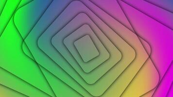 A colorful background with a geometric design video