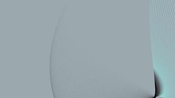A blue and white abstract design with a curved line video