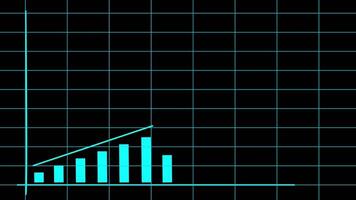A graph with a bar and a line video