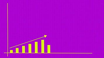 A graph with a line going up and down video