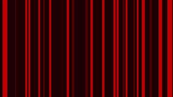Animation loop technology red curtain light vertical stripes lines wave animation. video