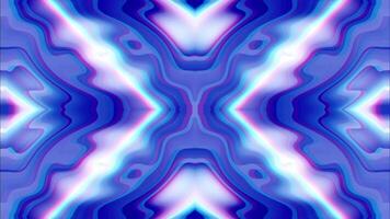 Holographic light blue background animation. Abstract wavy liquid shiny texture background. video