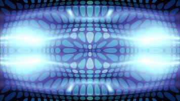 Holographic light blue background animation. Abstract wavy liquid shiny texture background. dynamic flow soft light. video