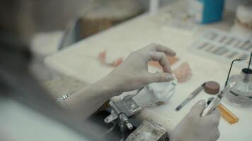 The process of creating a crown and cast video