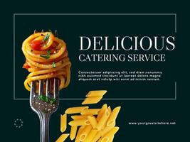 Catering Service Pitching Presentations template