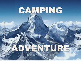 winter sport camp presentation template design ideas