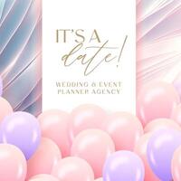 Event Planner Business Card template