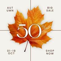 Autumn Big Sale Instagram Post template