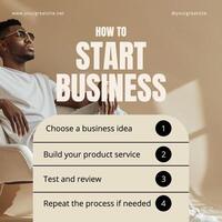 beige work tips for linkedin post social media ideas template