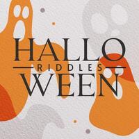 Halloween Riddle Trivia template