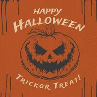 Halloween Greeting Instagram Post template