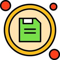 Save Button Icon Design Symbol vector