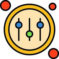 Control Button Icon Design Symbol vector