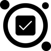 Check Button Icon Design Symbol vector