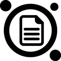 Document Button Icon Design Symbol vector