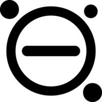 Minimize Button Icon Design Symbol vector