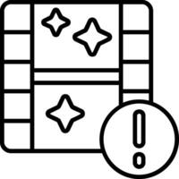 Camera roll Icon Design vector