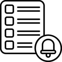 Task List Icon Design vector