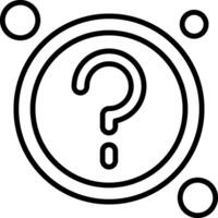 FAQ Button Icon Design Symbol vector