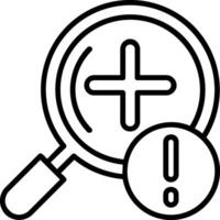Zoom in Icon Design vector