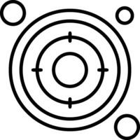 Tracker Button Icon Design Symbol vector