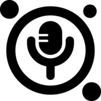 Voice Button Icon Design Symbol vector