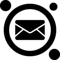 Mail Button Icon Design Symbol vector