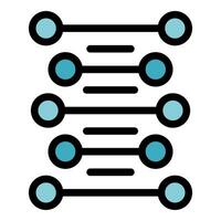 Timeline infographic with circles and lines representing business milestones vector