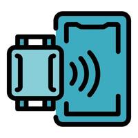 Smart card using radio frequency identification technology for payment vector